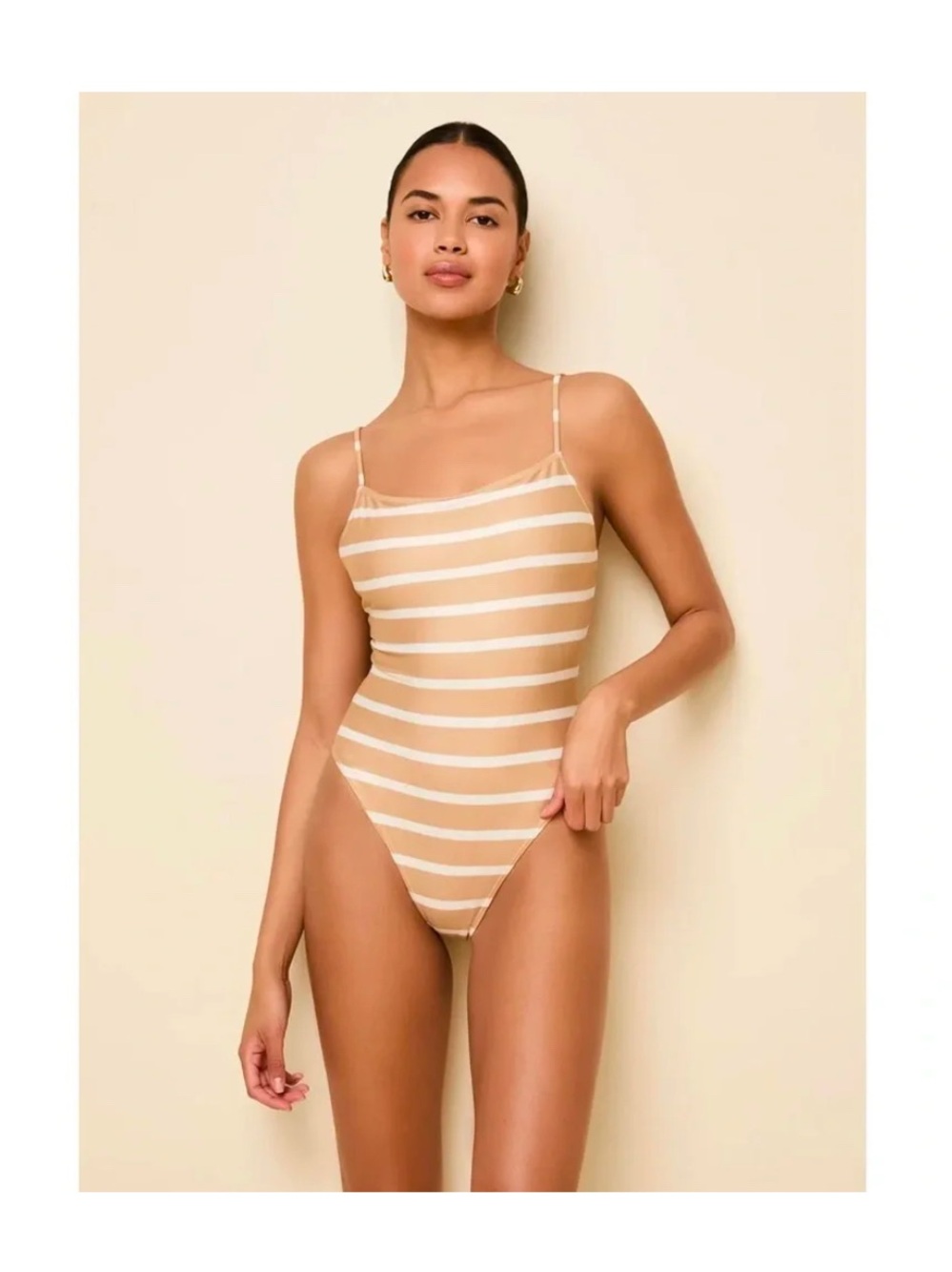 Solid & Striped “The Renna” One-Piece Swimsuit — Size M
